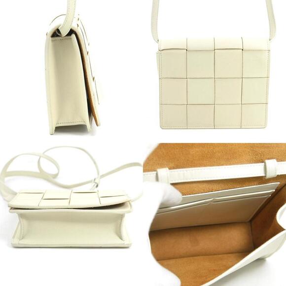 BOTTEGA VENETA Ivory Leather Shoulder Bag - Picture 2 of 5